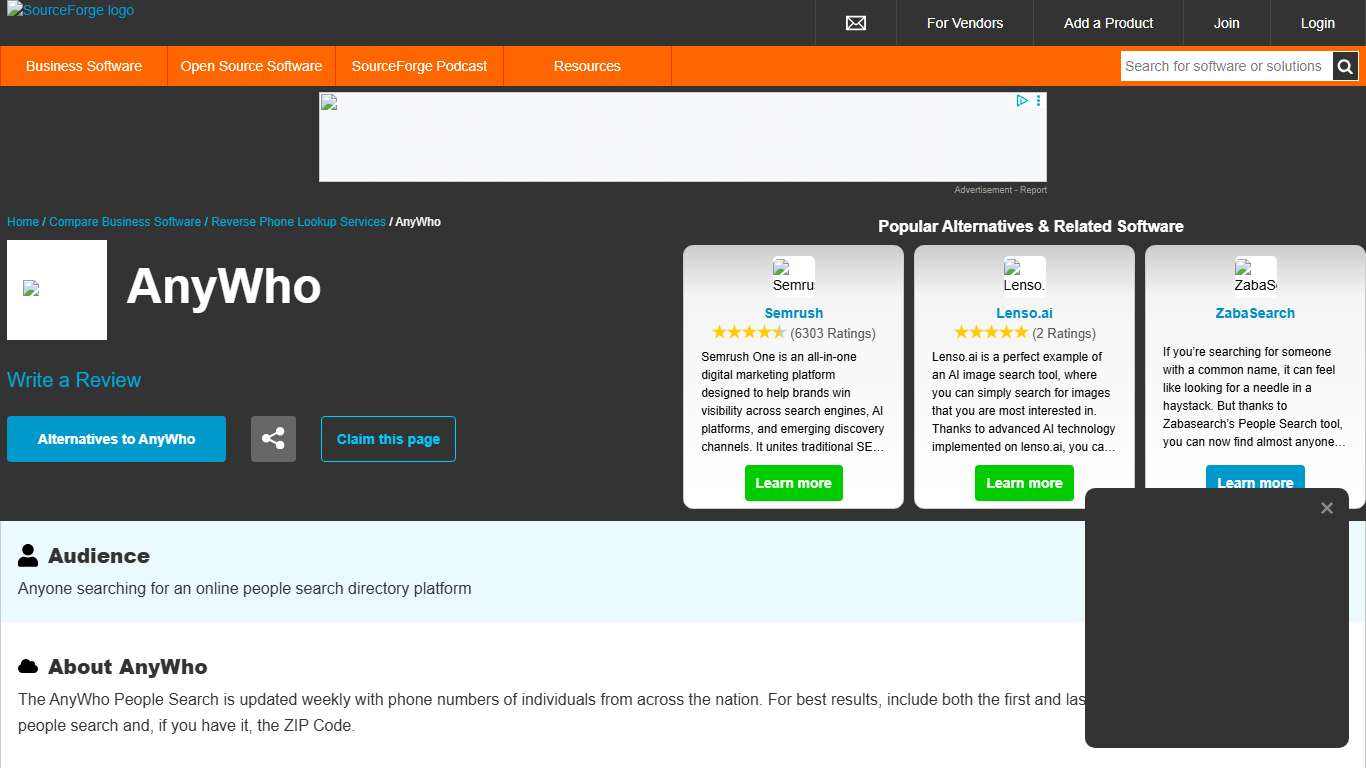 AnyWho Reviews in 2026